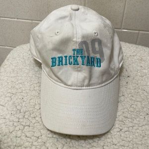3/$10 The Brickyard Indianapolis Speedway Cotton Adjustable Hat in White